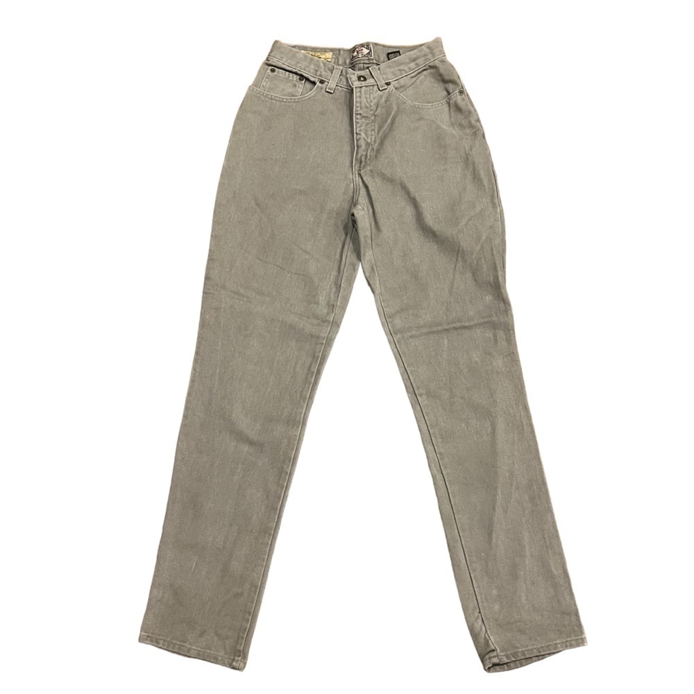 Express Brown Tapered Leg Denim Jeans Size 7/8 Women’s